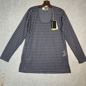 ExOfficio Tunic Top M BugsAway Modena Long Sleeve Rosebay Heather Blue